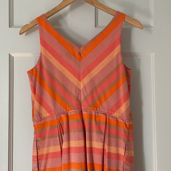 Fun Land’s End summer dress in 100% cotton. Size 6P in good used condition - Picture 3 of 11